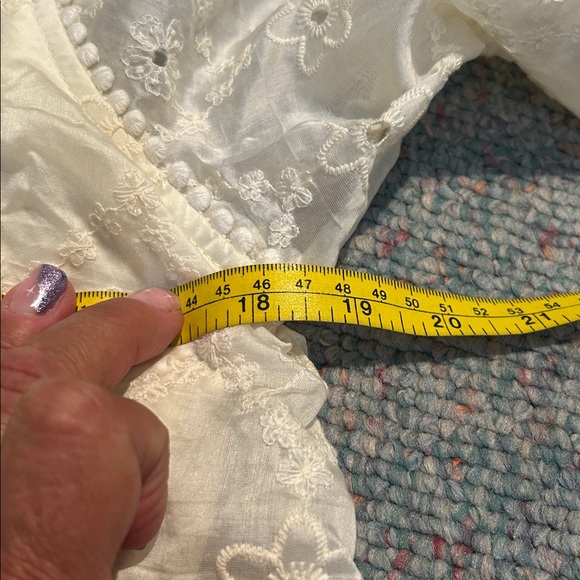 NWT Listicle Cream Lace Long Sleeve Dress size Medium - Picture 8 of 15